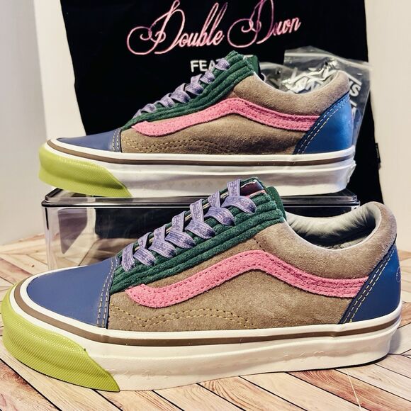 VANS Feature x OG Old Skool LX Double Down Sinner's Club M 4 W 5.5 Sneakers - Picture 2 of 14